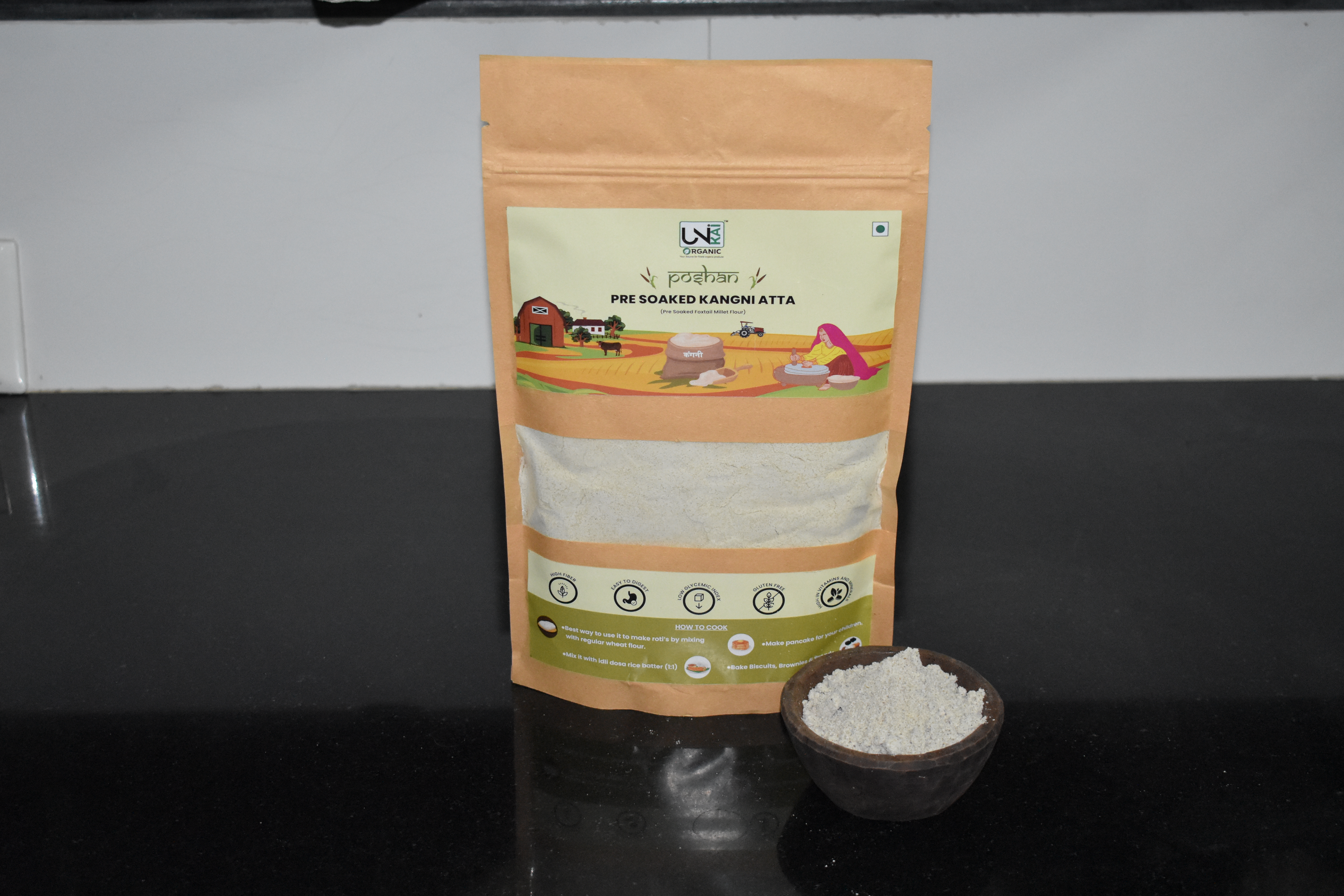 Pre soaked Kangni Flour