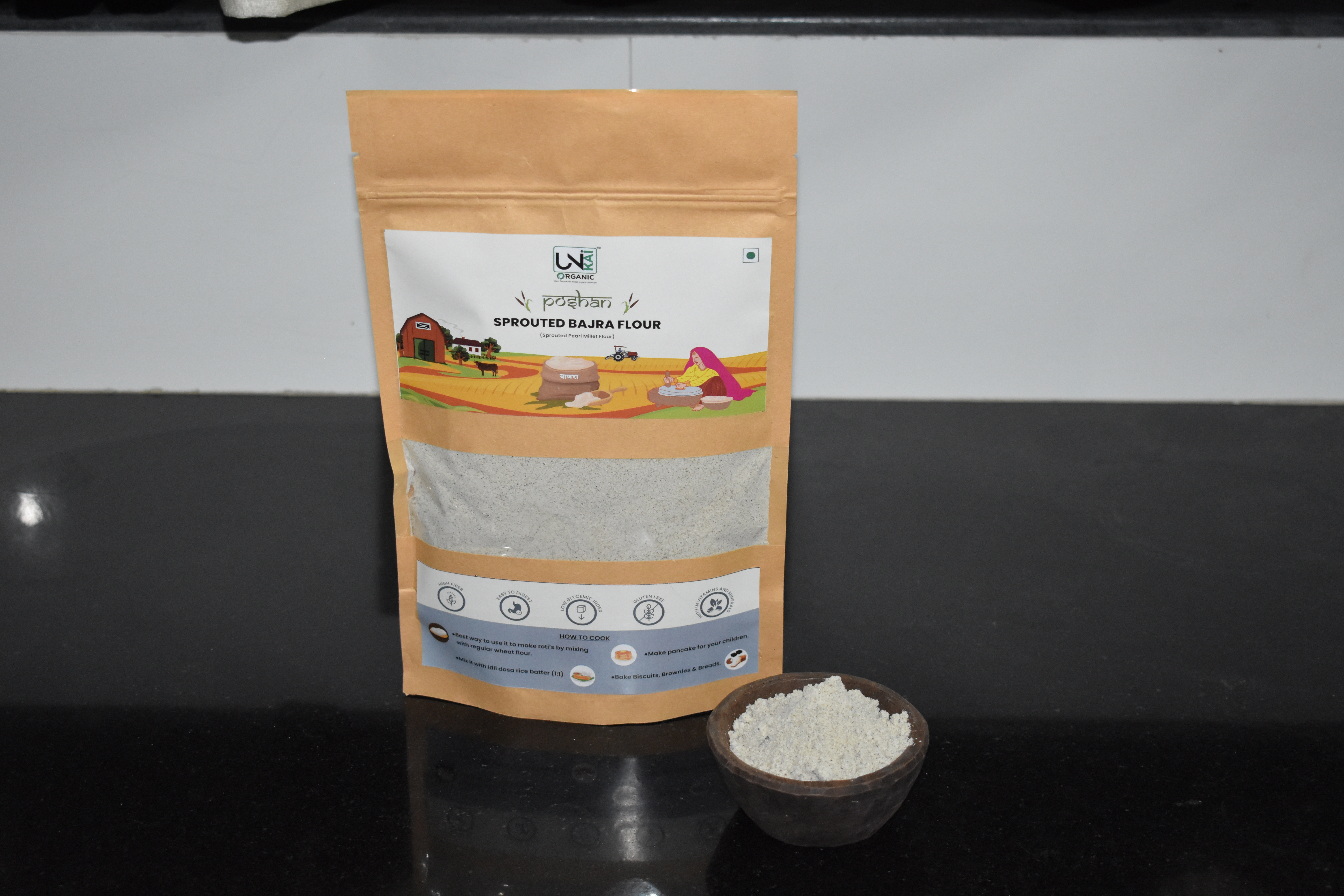 Sprouted Bajra Flour